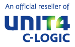 Official Reseller UNIT4-C-Logic logo